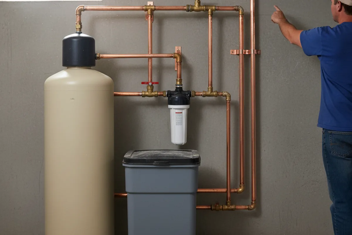 Whole-house water treatment system installed in Amargosa Valley